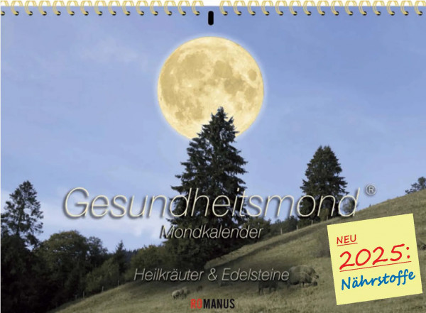 ROMANUS Gesundheitsmond 2025 Goldene Edition Wandkalender A4